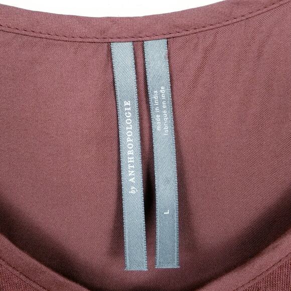 ANTHROPOLOGIE Alison Beaded Cami Tank Top - Size Large - Picture 6 of 10